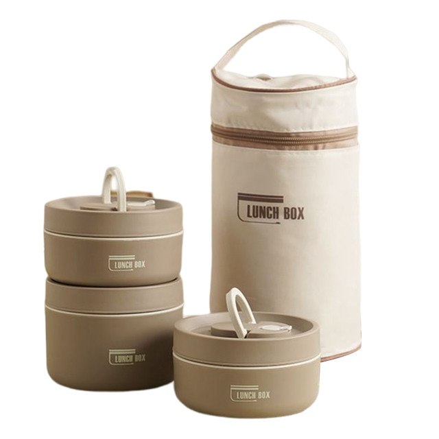 Insulated Lunch Box Set with Vacuum Seal