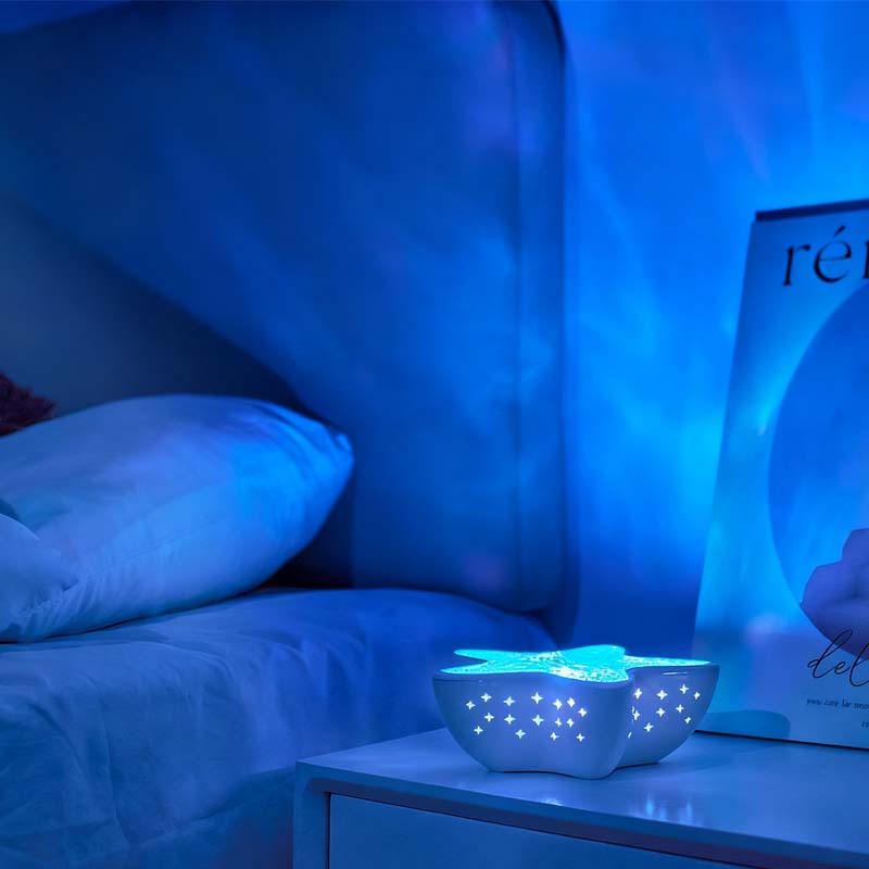 Starfish Ocean Wave Light Projector with 7 Colors