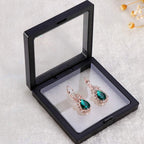 Floating Display Case with Magnetic Lock