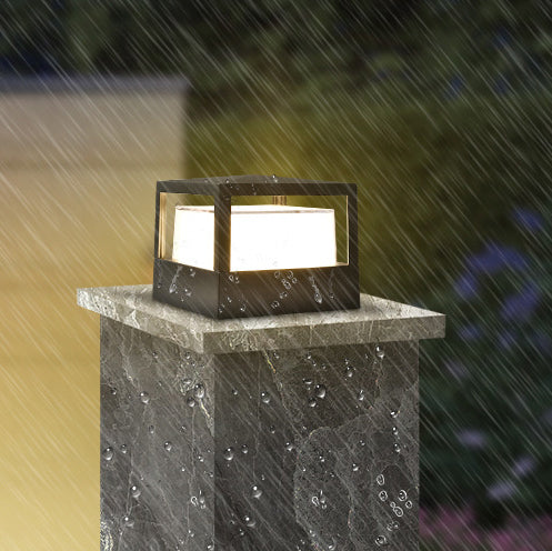 Waterproof LED Landscape Light - Aluminum Square Design