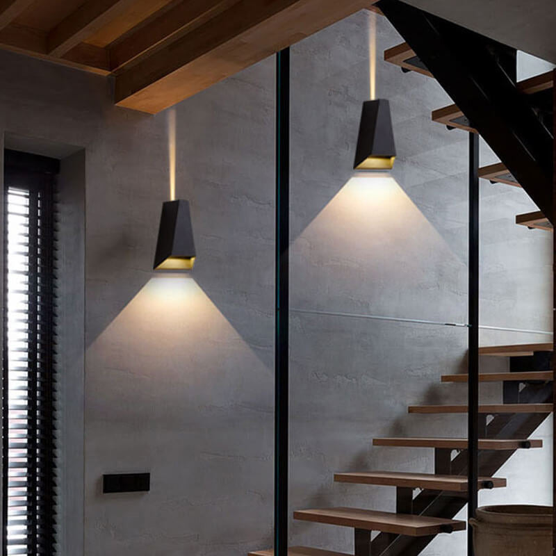 Modern LED Outdoor Wall Sconce with Up Down Light