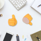 Adhesive Cable Clips Set with Thumbs Up HooksMix