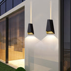 Modern LED Outdoor Wall Sconce with Up Down Light