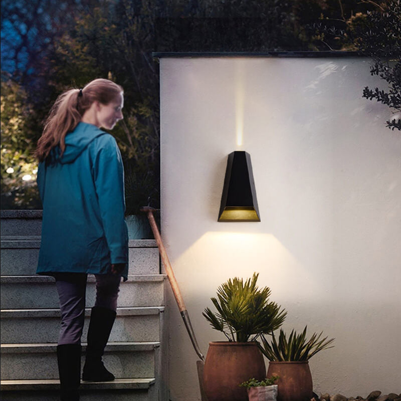 Modern LED Outdoor Wall Sconce with Up Down Light