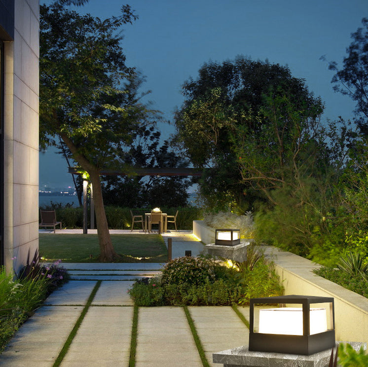 Waterproof LED Landscape Light - Aluminum Square Design