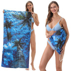 Beach Towel Backpack with Sand-Resistant Fabric