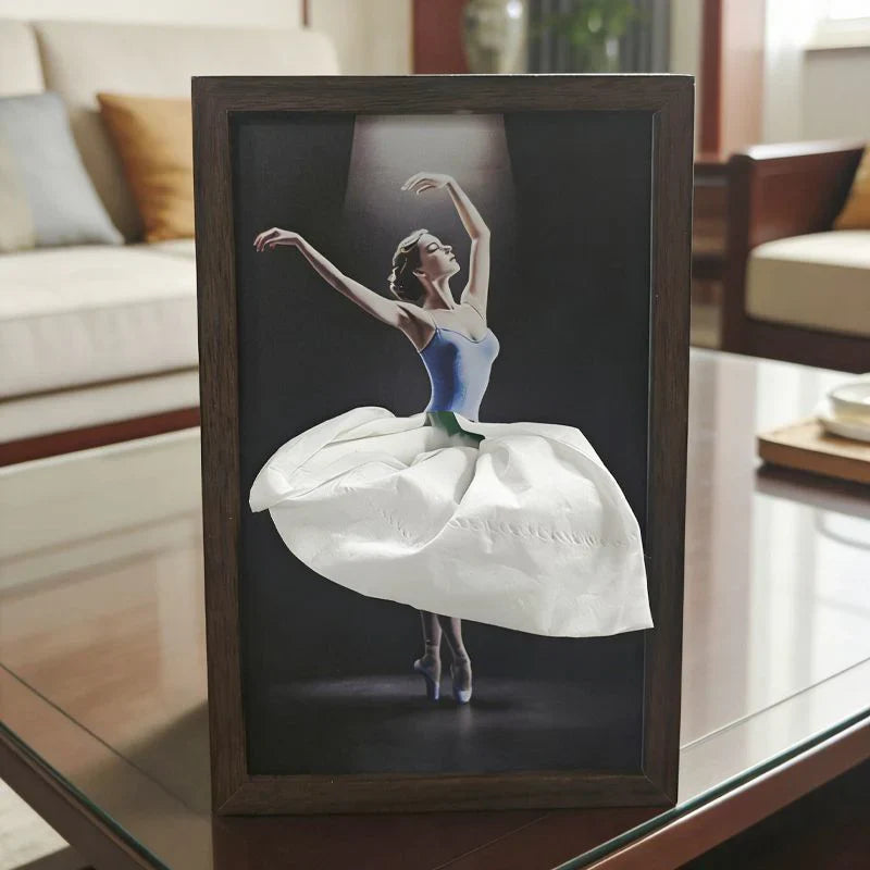 Ballet Dancer Tissue Box Holder