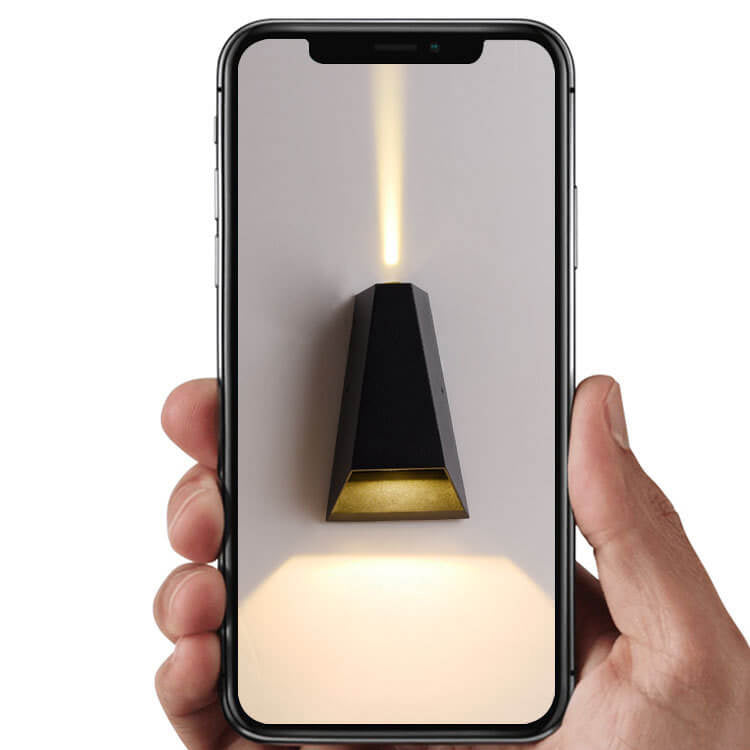 Modern LED Outdoor Wall Sconce with Up Down Light