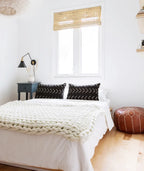 Chunky Knit Weighted Throw Blanket