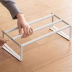 Under-Shelf Storage – Double Your Shelf Space Instantly