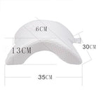 Ergonomic Cuddle Pillow for Side Sleepers