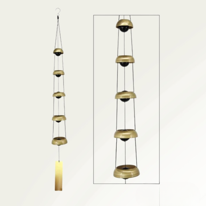 Metal Wind Chimes with Melodic Tones
