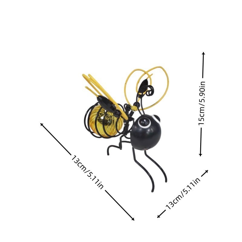 Solar Bee Light - Hanging Garden Decoration
