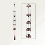 Metal Wind Chimes with Melodic Tones