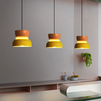 Scandinavian LED Pendant Light – Modern Two-Tone Design