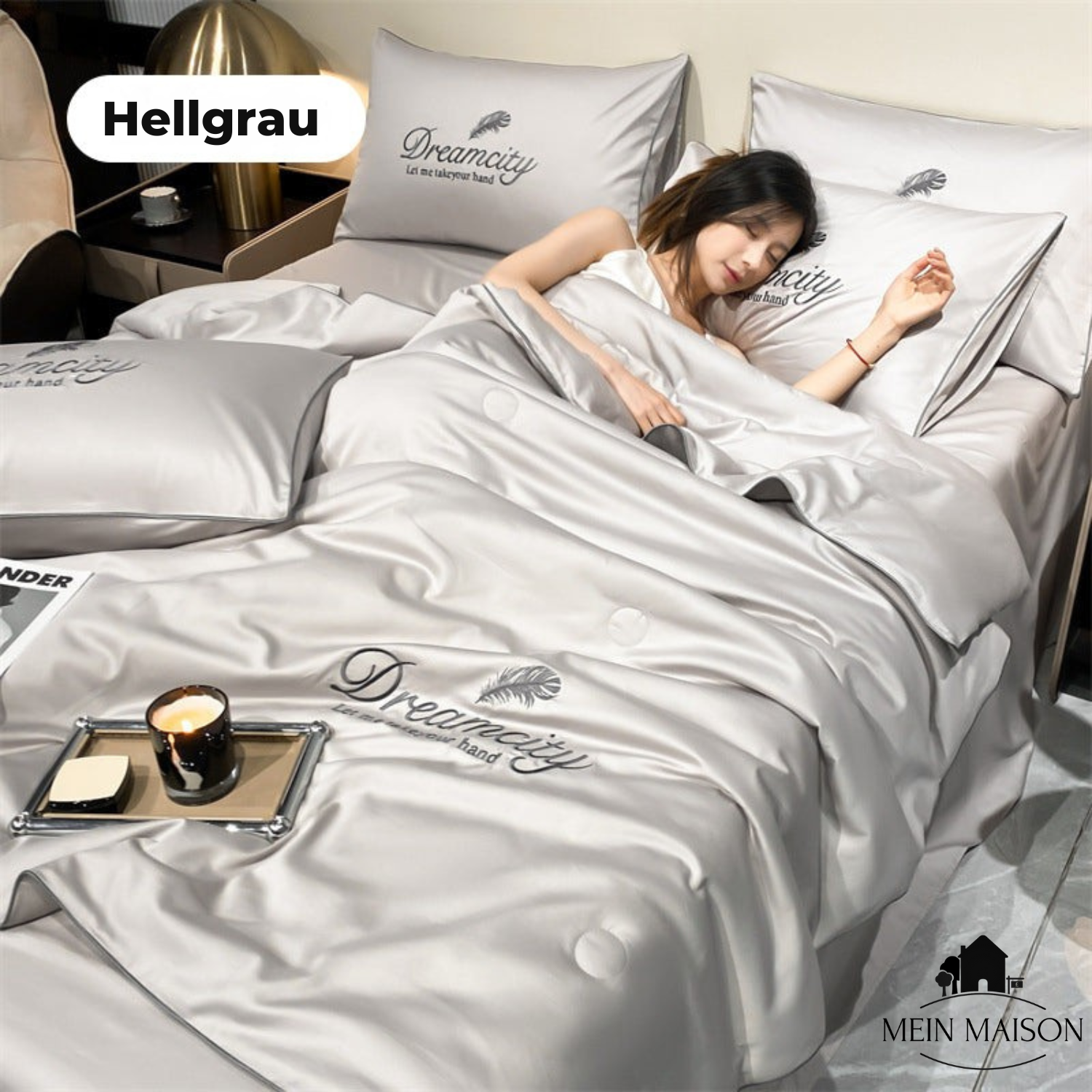 Cooling Summer Blanket with Ice Silk – Lightweight & Breathable