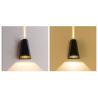 Modern LED Outdoor Wall Sconce with Up Down Light