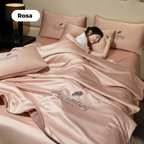 Cooling Summer Blanket with Ice Silk – Lightweight & Breathable