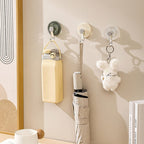 Suction Cup Wall Hooks – No Drill Required