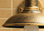 Industrial Wall Sconce with Curved Arm