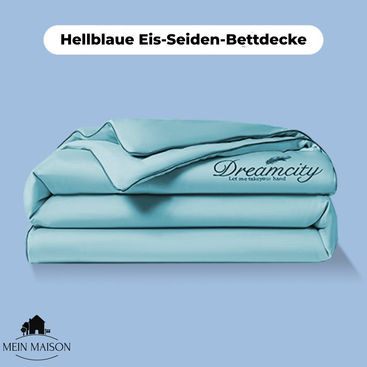 Cooling Summer Blanket with Ice Silk – Lightweight & Breathable