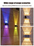 Solar Wall Light with Motion Sensor – Automatic Outdoor Lighting