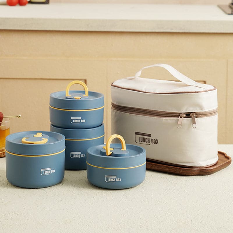Insulated Lunch Box Set with Vacuum Seal
