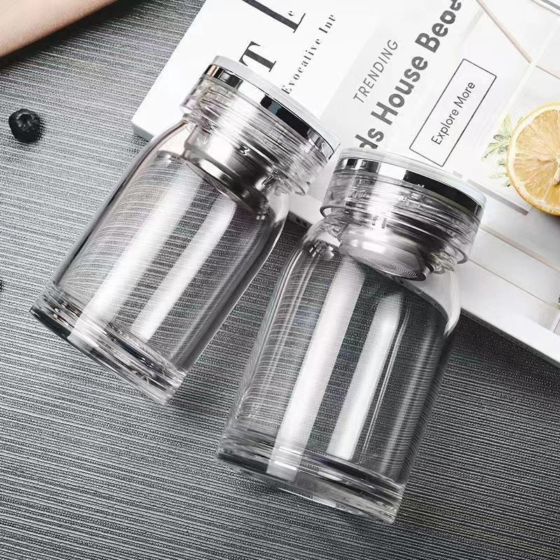 Borosilicate Glass Mug with Double Wall Insulation