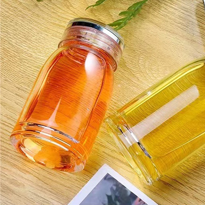 Borosilicate Glass Mug with Double Wall Insulation