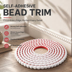Self-Adhesive Decorative Bead Trim - No-Drill Installation