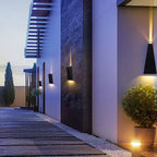Waterproof LED Wall Light with Dual Beams