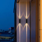 Modern LED Outdoor Wall Light - Weatherproof Aluminum