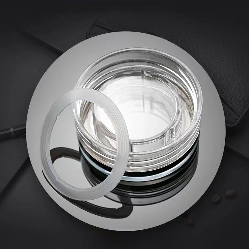 Borosilicate Glass Mug with Double Wall Insulation