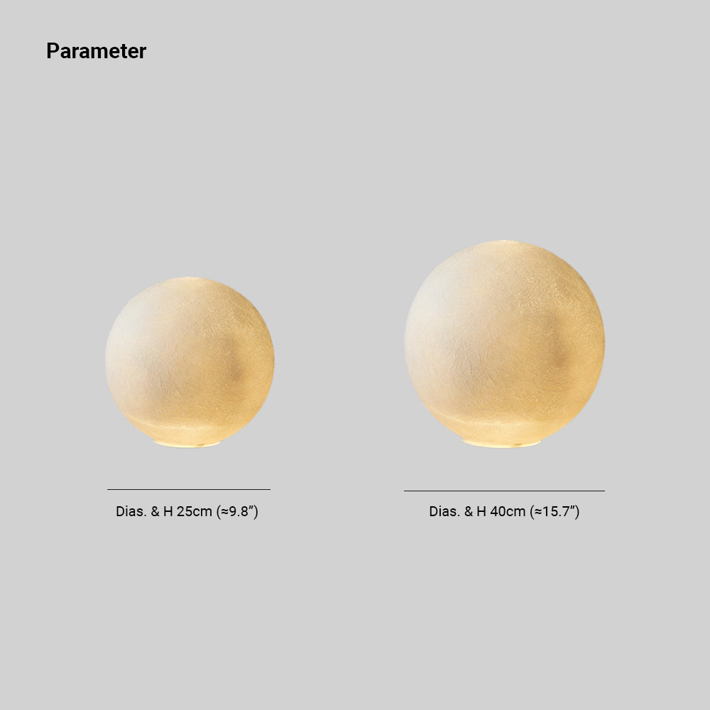 Modern Sphere Floor Lamp with Dimmable LED