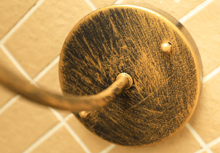 Industrial Wall Sconce with Curved Arm