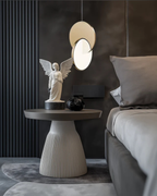 Geometric Pendant Light with Overlapping Circles