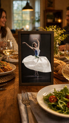 Ballet Dancer Tissue Box Holder