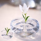 Floating Flower Holder - Clear Stem Support for Arrangements