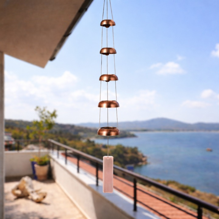 Metal Wind Chimes with Melodic Tones