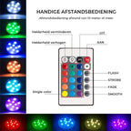 Submersible LED Pool Lights with Remote Control