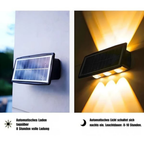Solar Wall Light with Motion Sensor – Automatic Outdoor Lighting