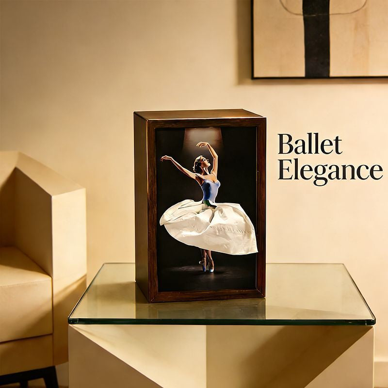 Ballet Dancer Tissue Box Holder