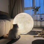 Modern Sphere Floor Lamp with Dimmable LED 25cm Dimmable