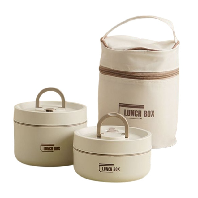 Insulated Lunch Box Set with Vacuum Seal