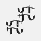 No-Drill Curtain Rod Brackets for Heavy Drapes