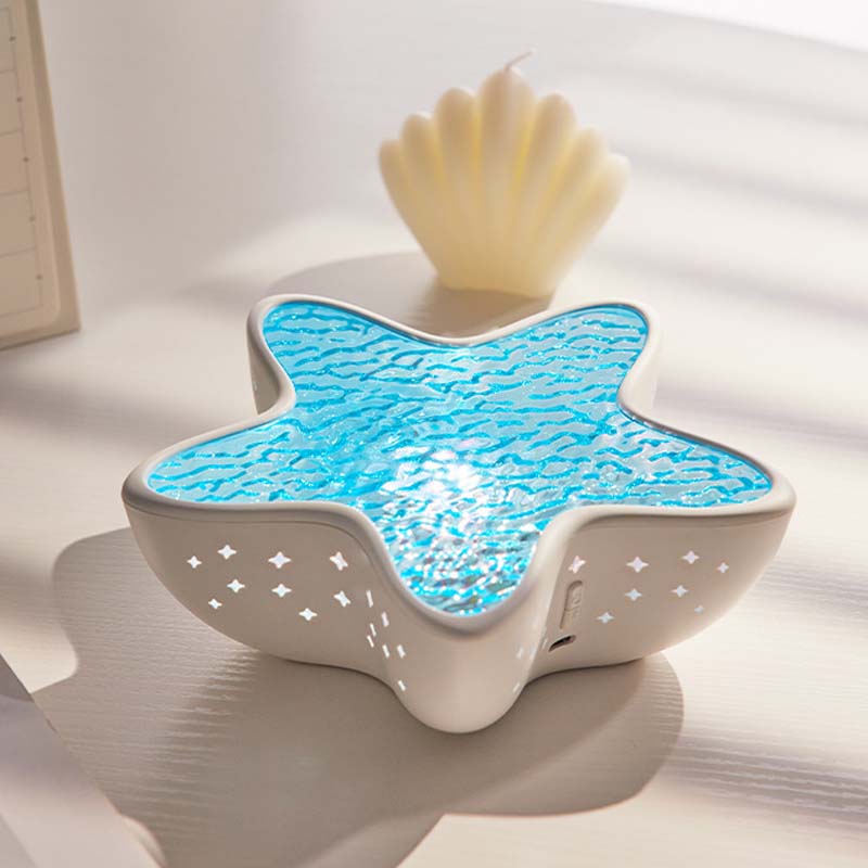 Starfish Ocean Wave Light Projector with 7 Colors