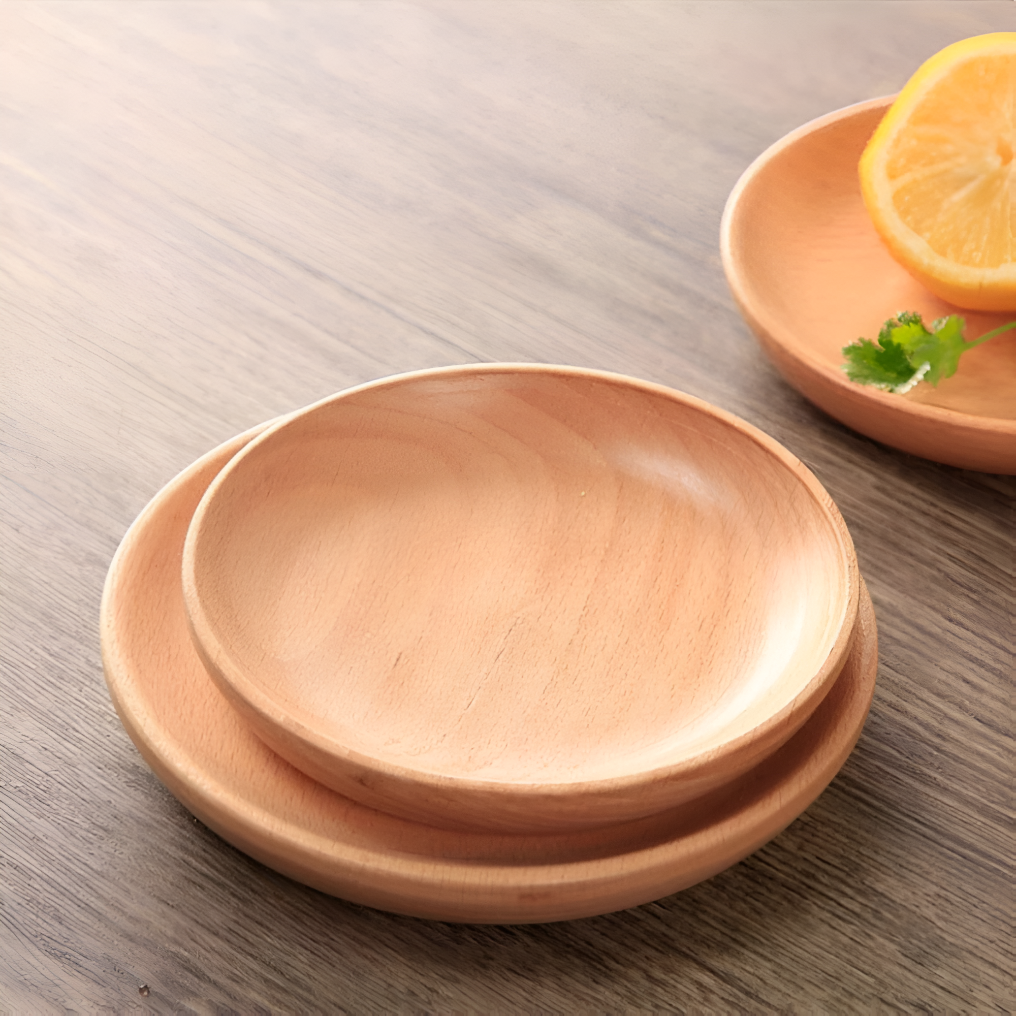 Handcrafted Walnut Wood Serving Plate