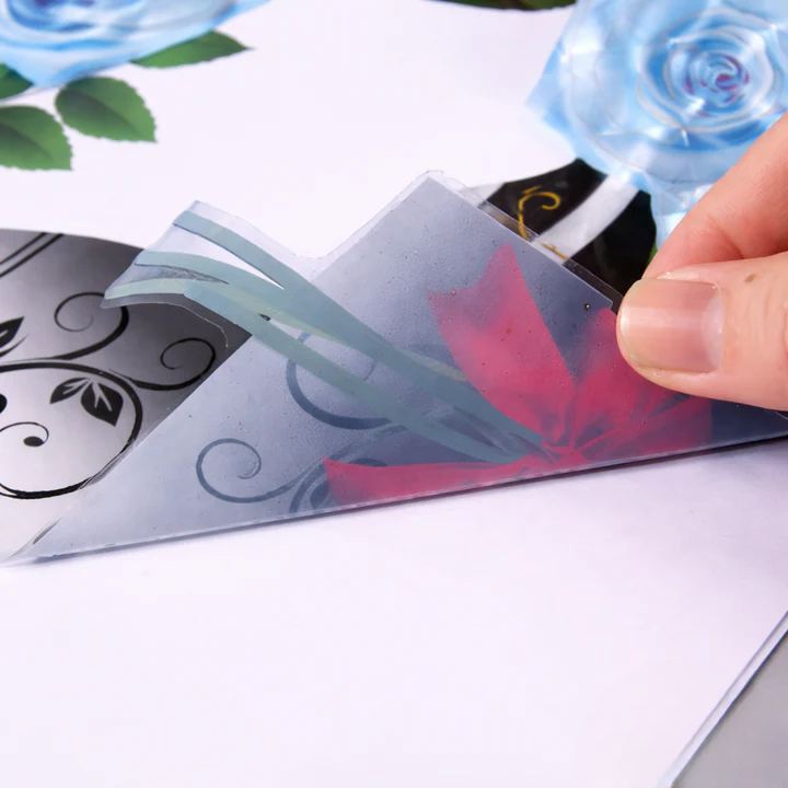 Flower Wall Stickers with Butterflies – Self-Adhesive Room Decoration