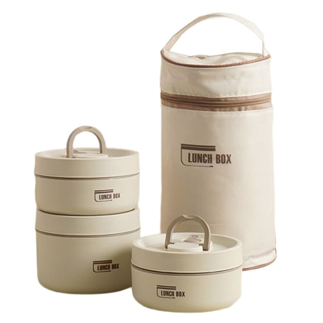Insulated Lunch Box Set with Vacuum Seal