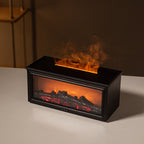 Flame Effect Diffuser with LED Fireplace Ambiance